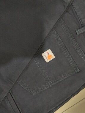 🧡Brand New Carhartt Flame Resistant Dark Navy Rugged Pants Woman's Size 8P